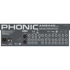 Phonic AM 844D USB Аналоговые микшеры